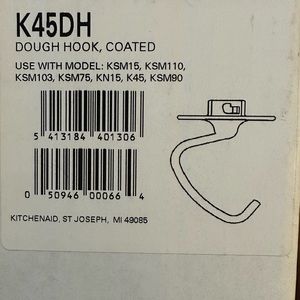 Kitchen aid - coated dough hook